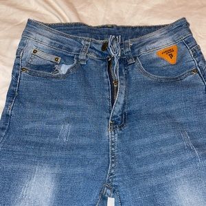 Skinny jeans shein size 0